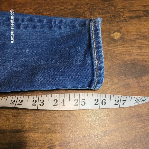 American Eagle Jeans 2 S Jegging Super Hi Rise Super Stretch Medium Dark Wash - Picture 10 of 12